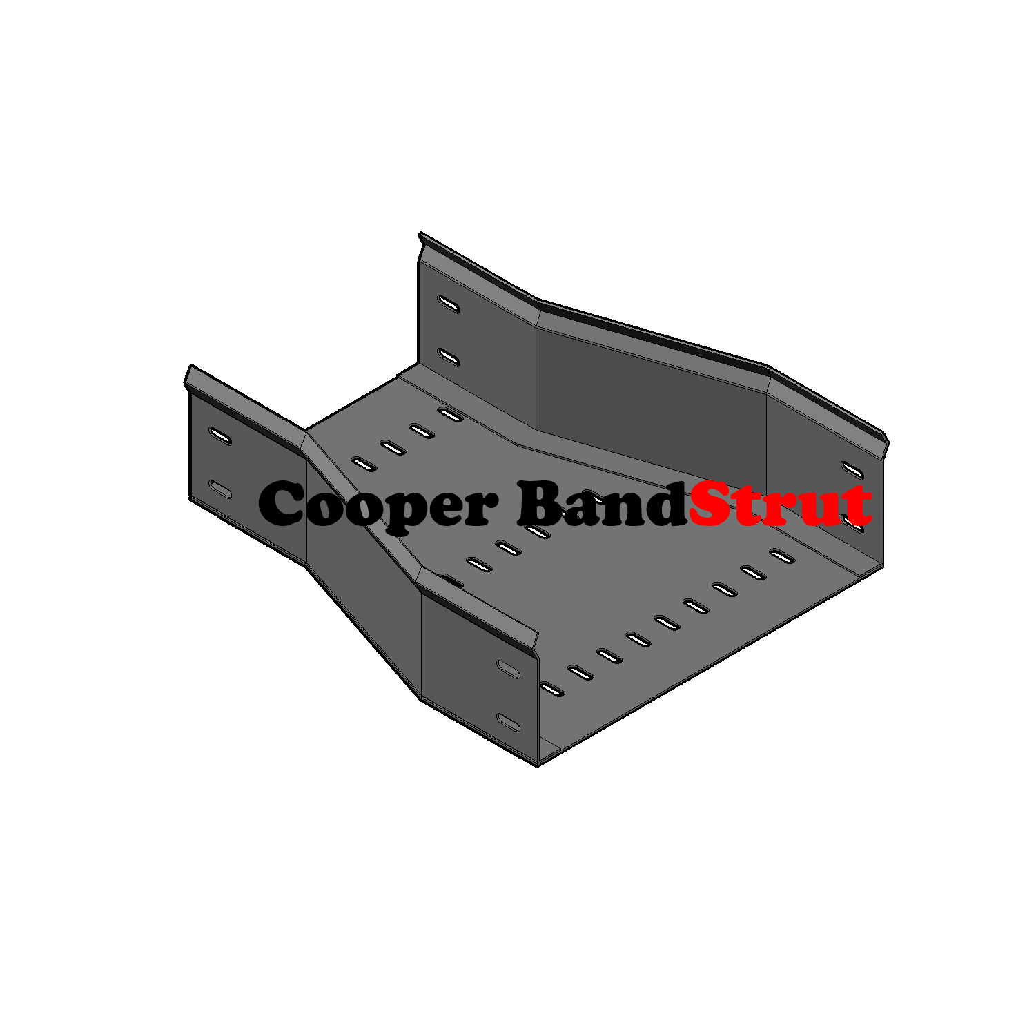 Accesorio reducción cental Ranurado bandejas portacable