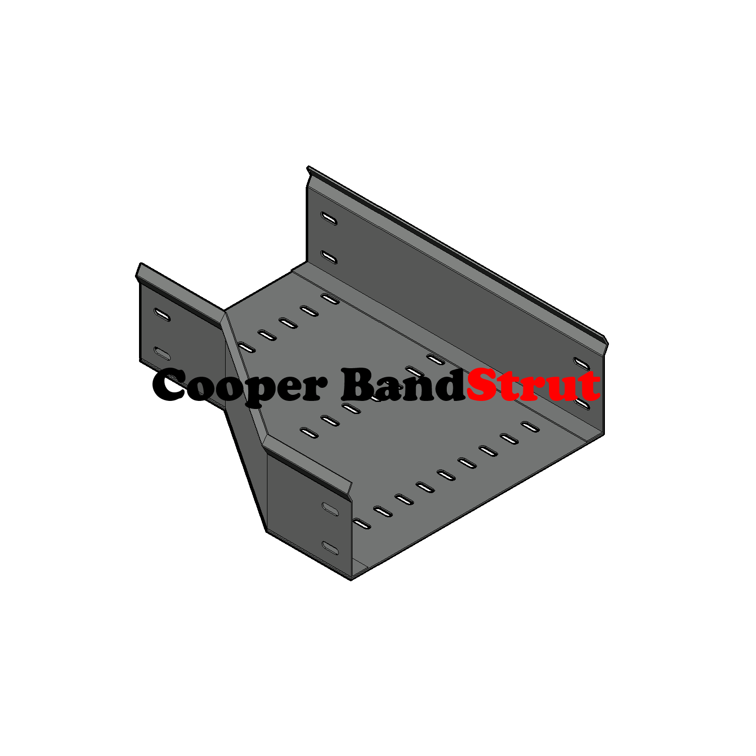 Accesorio reducción izquierdo Ranurado bandejas portacable
